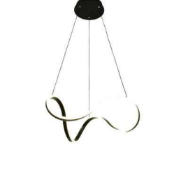COLGANTE LED 42W  NEGRO TODO